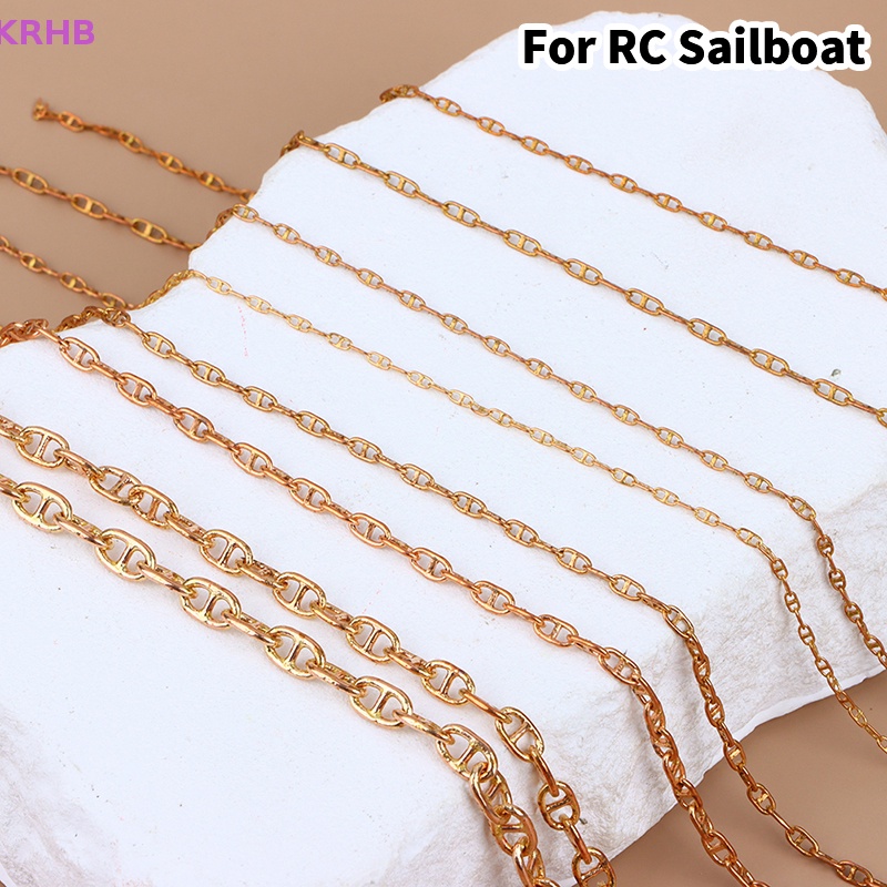 Krhb Dây Xích Nối Bằng Đồng Cho Thuyền Buồm Mô Phỏng Điều Khiển Từ Xa Mới