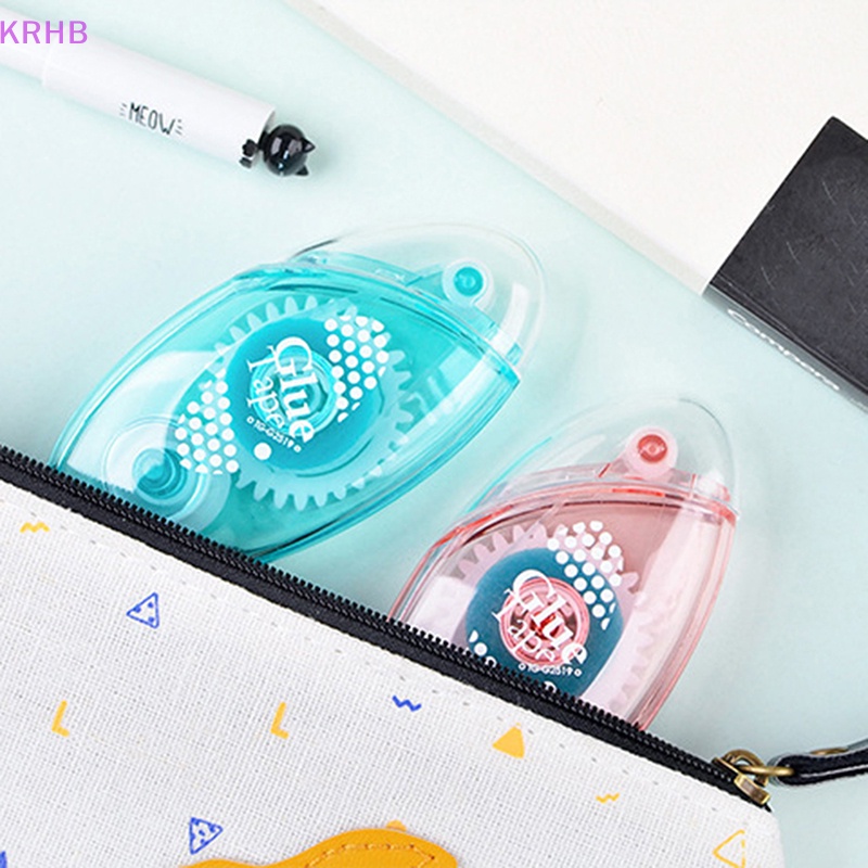 Băng Keo Hai Mặt Họa Tiết Chấm Bi Dùng Trang Trí Album Ảnh Trường Học DIY Mới