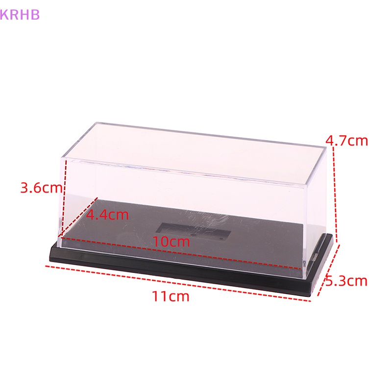 Hộp Trưng Bày Mô Hình Nhân Vật Anime Bằng Acrylic Chống Bụi Tỷ Lệ 1 / 64 Mới
