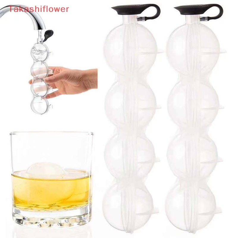 Khuôn Làm Đá 4 Lỗ Bằng Silicon Mềm Thân Thiện Với Môi Trường