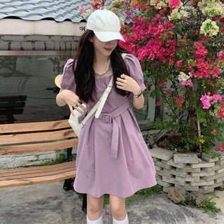 Đầm Ngắn Tay Phồng Thời Trang Mùa Hè 2023 Dành Cho Nữ