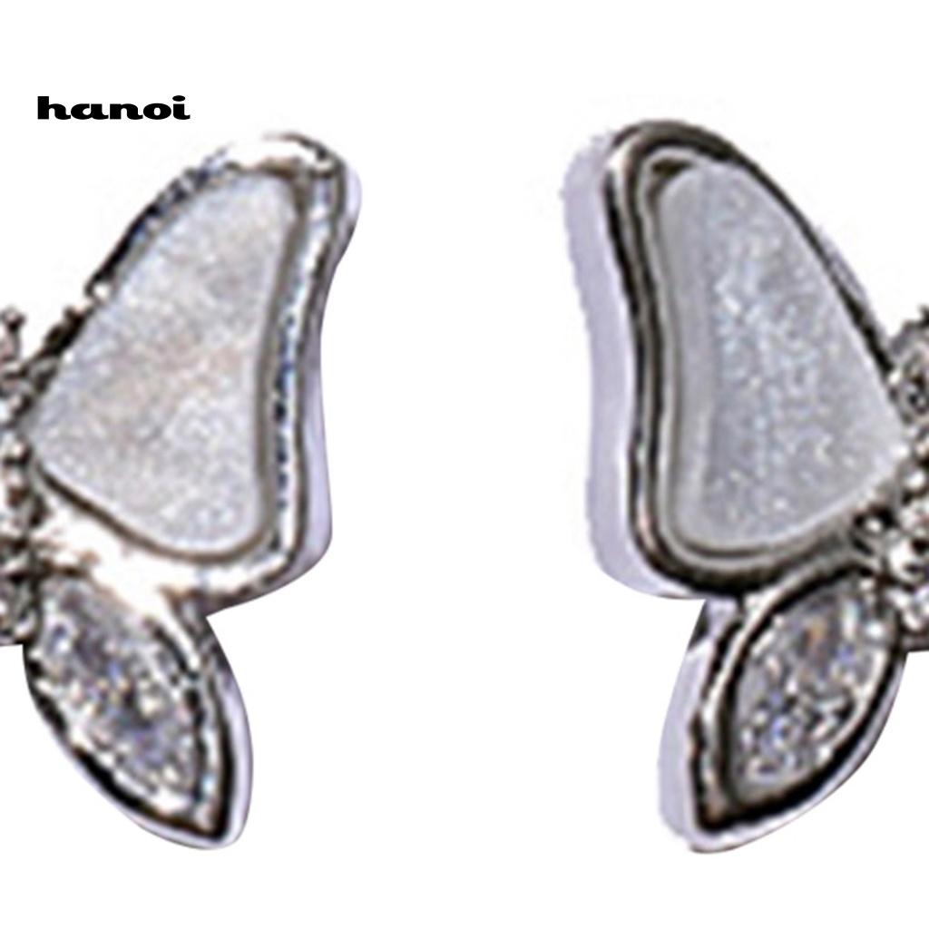 Set 5 Phụ Kiện Đính Trang Trí Móng Hình Bướm 3D Lấp Lánh