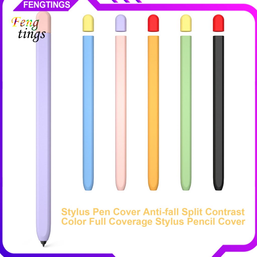 Vỏ Bảo Vệ Bút Cảm Ứng Chống Rơi Màu Tương Phản Cho Samsung Galaxy Tab S6 Lite