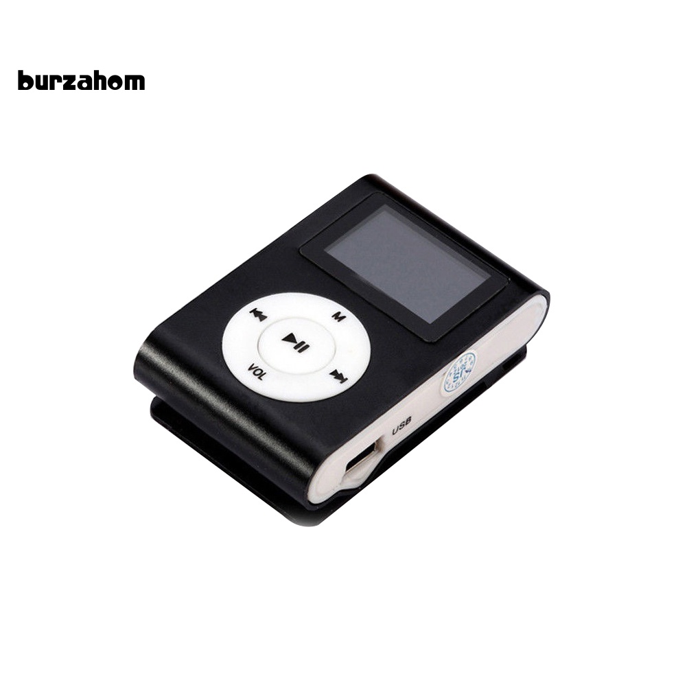 Máy Nghe Nhạc MP3 Mini Màn Hình LCD Hỗ Trợ Thẻ Nhớ Micro SD TF