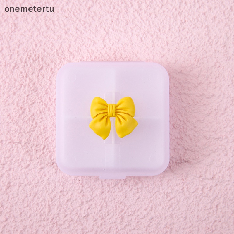 Hộp Đựng Thuốc 4 Ngăn Tiện Lợi Cho Du Lịch