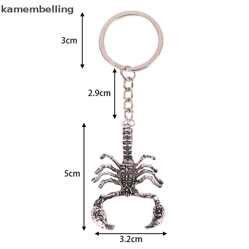 Móc Khóa Hình Bọ Cạp Phong Cách Punk Sáng Tạo