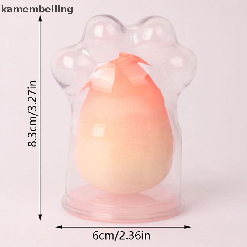 Mút Trang Điểm Hình Vỏ Trứng Màu Gradient kamembelling