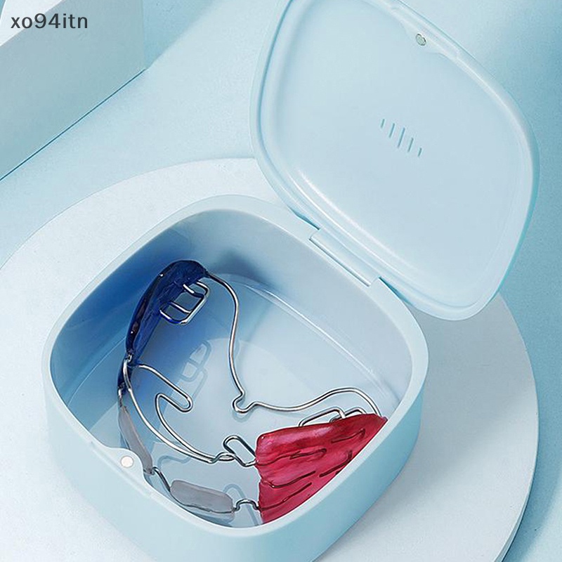 Hộp Đựng Niềng Răng Vô Hình Làm Sạch Chỉnh Hình Tiện Dụng