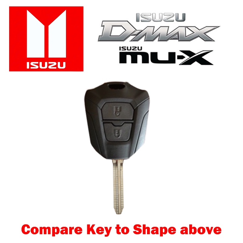 Vỏ TPU Bảo Vệ Chìa Khóa Xe Hơi Isuzu D-Max MU-7 Museum MU-X