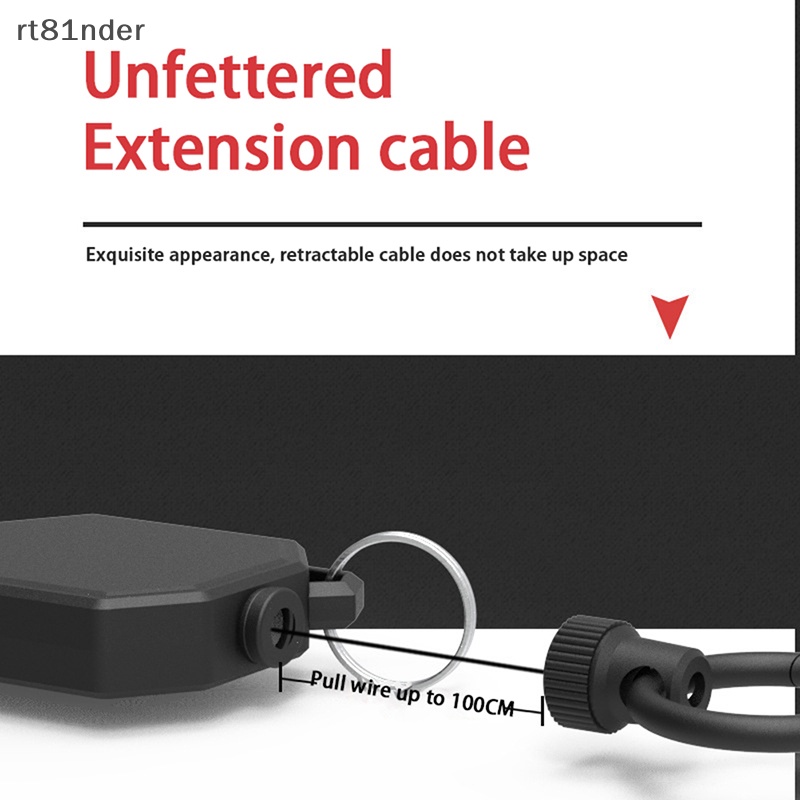 Rt 1 Móc Khóa Kim Loại Co Giãn Chống Trộm Dễ Sử Dụng