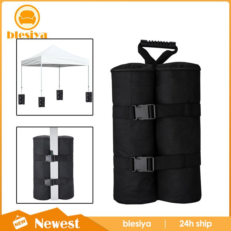 [Blesiya] Túi Cát Màu Đen Để Dựng Lều Mái Hiên Không Cát