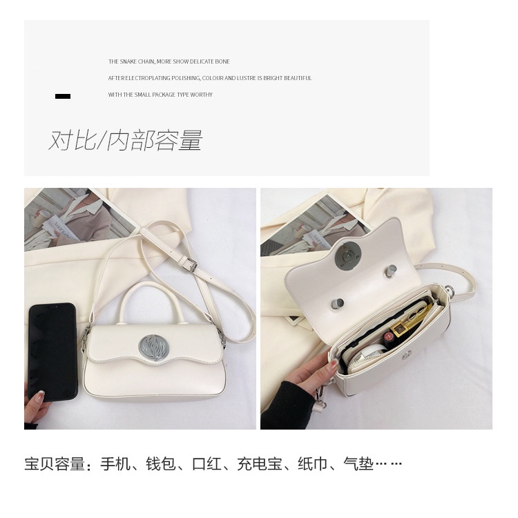 Túi Đeo Chéo Hình Vuông Cỡ Nhỏ Thiết Kế Đơn Giản Thời Trang Phong Cách Hàn Quốc Cho Nữ