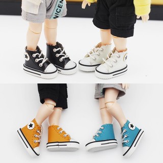  Giày Vải canvas ob11 Tỉ Lệ 1   12 Cho Búp Bê bjd gsc 
