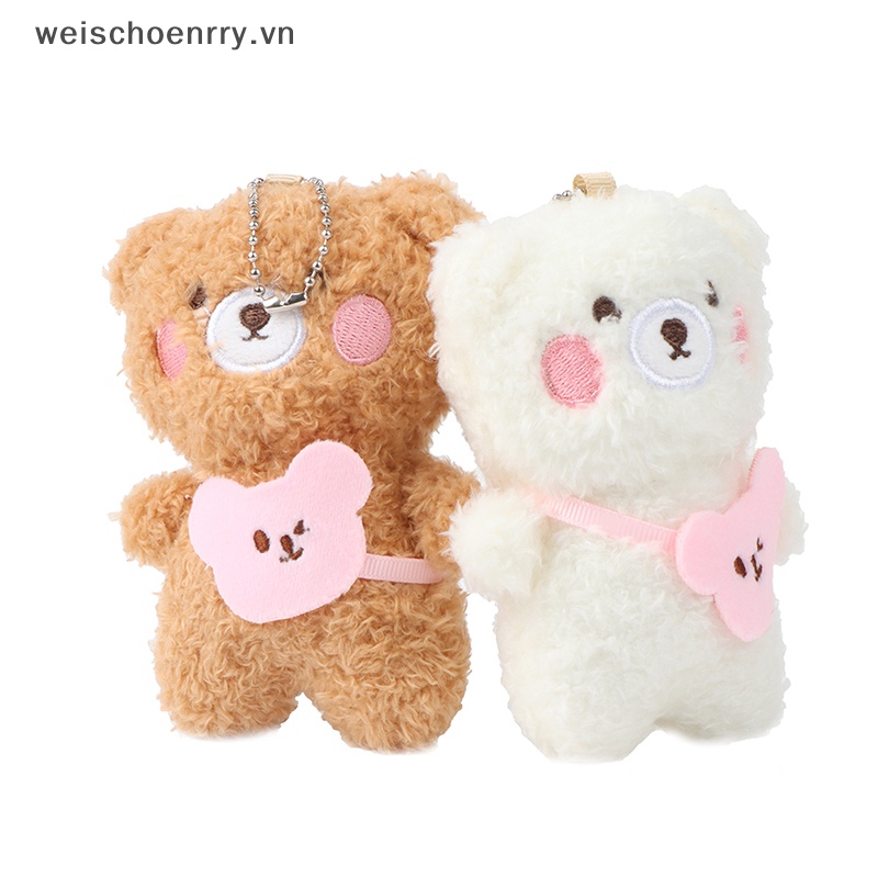 Móc Khóa Gấu Bông 12CM Dễ Thương Cho Cặp Đôi