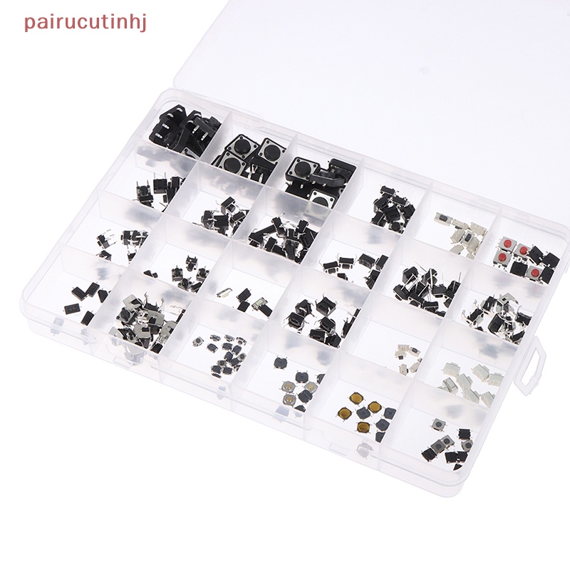 Set 250 Công Tắc Nút Nhấn 25 Kiểu SMD Chuyên Dụng