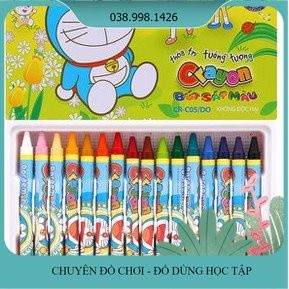 1 HỘP SÁP 16 MÀU CR-C05/DO _LL