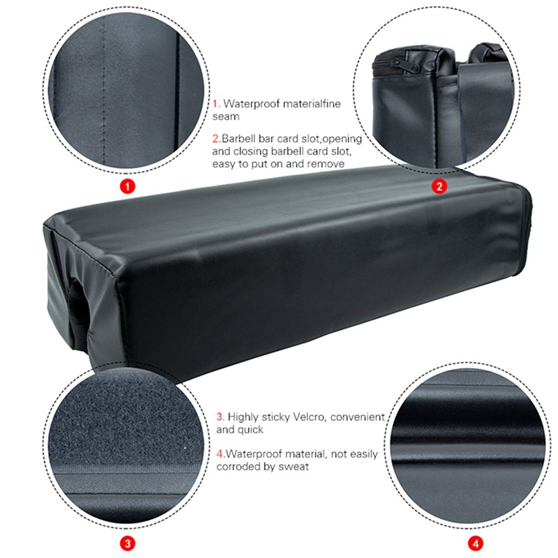 Đệm Xốp Hỗ Trợ Nâng Tạ / Vai / Hông Màu Đen