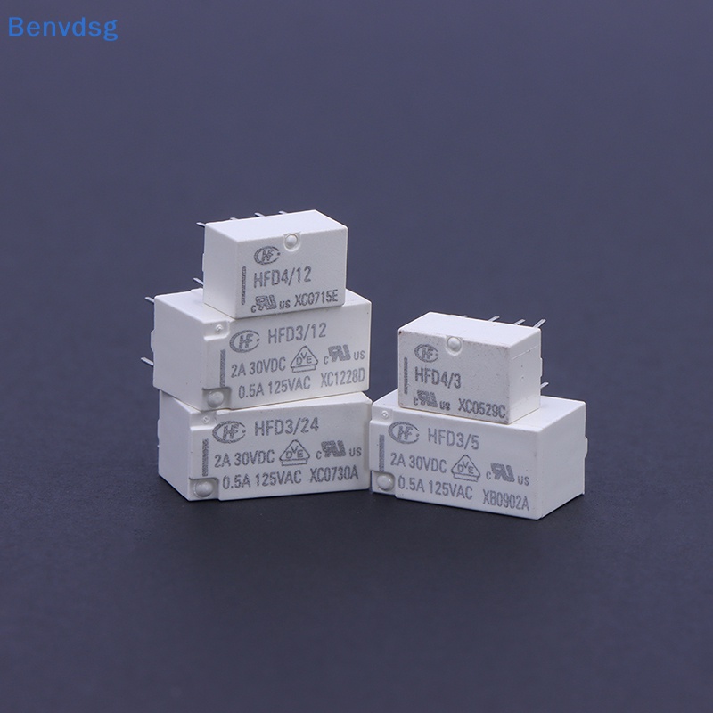 Rơ Le Tín Hiệu HFD4 2A 8Pin SMD 3V 4.5V 5V 12V 24V DC HFD4-V / 5V HFD4 / 12V - S well