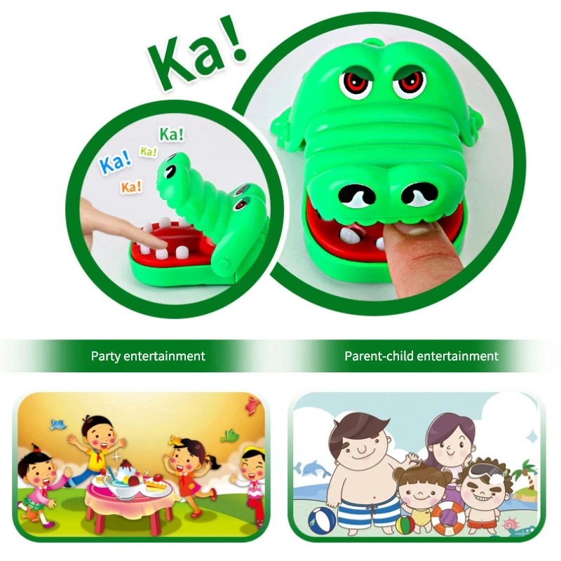 Đồ Chơi Cá Sấu Cắn Ngón Tay Vui Nhộn Cho Bé
