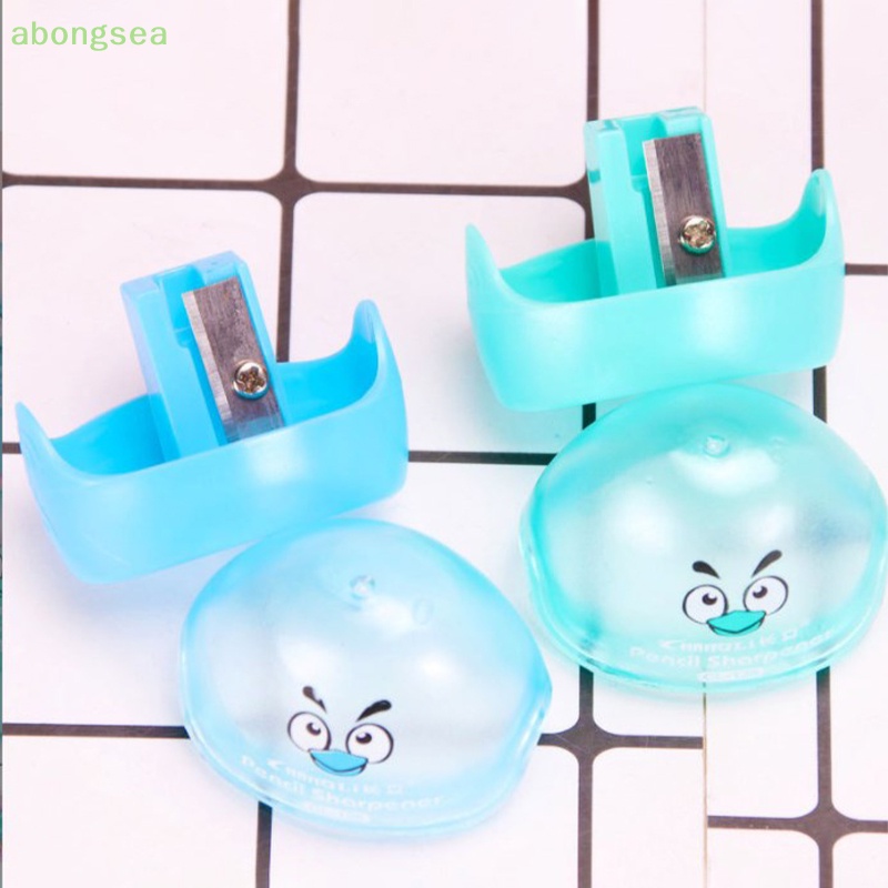 Abongsea Set 4 Đồ Chuốt Bút Chì Họa Tiết Hoạt Hình Dễ Thương Cho Bé