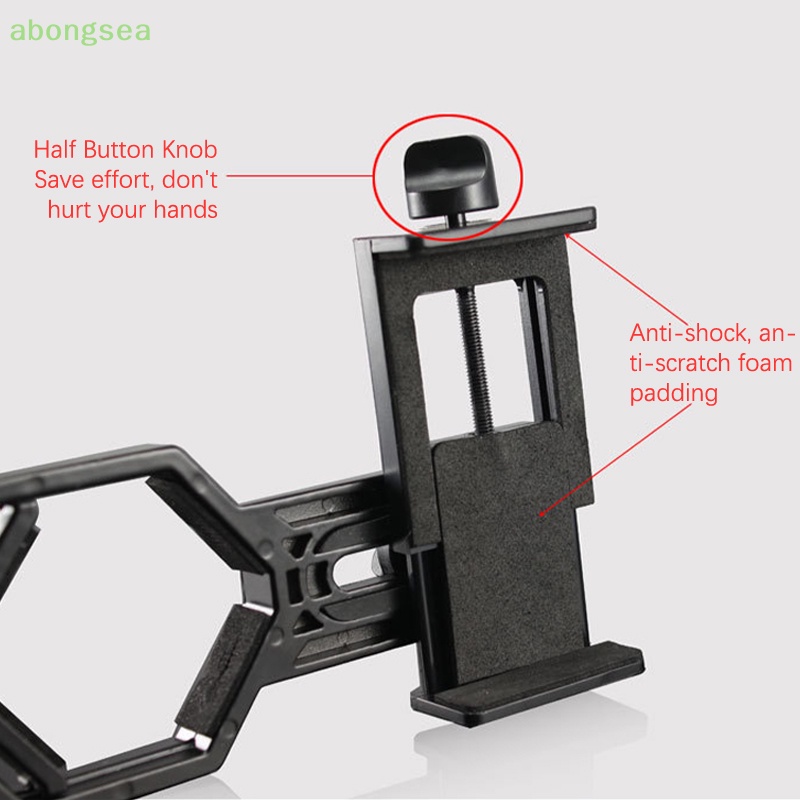 Abongsea Phụ Kiện Kẹp Lò Xo Gắn Kính Hiển Vi Điện Thoại Di Động Tiện Dụng