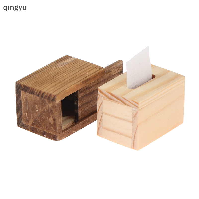 1 Hộp Đựng Khăn Giấy 1: 12 Trang Trí Nhà Búp Bê