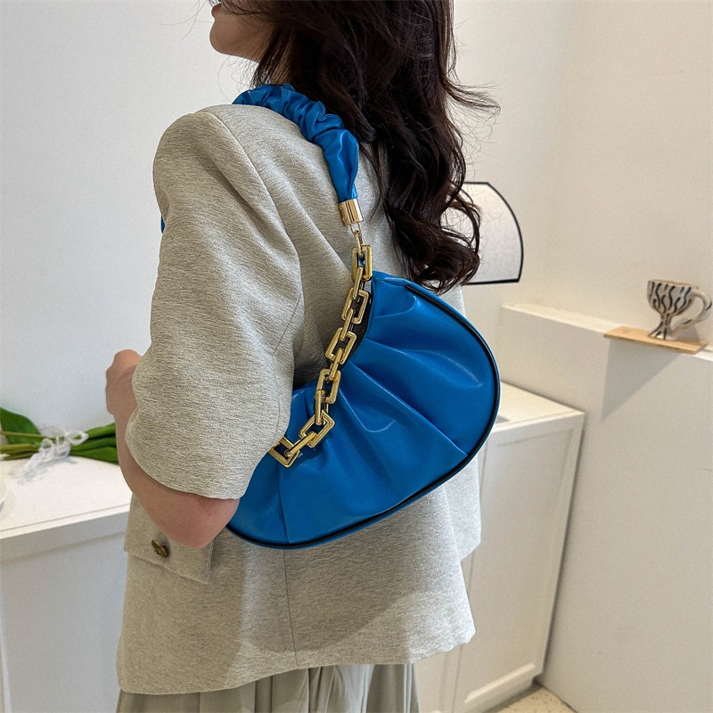 Túi Xách JASMIN NOIR Da PU Phối Dây Xích Thời Trang Dành Cho Nữ