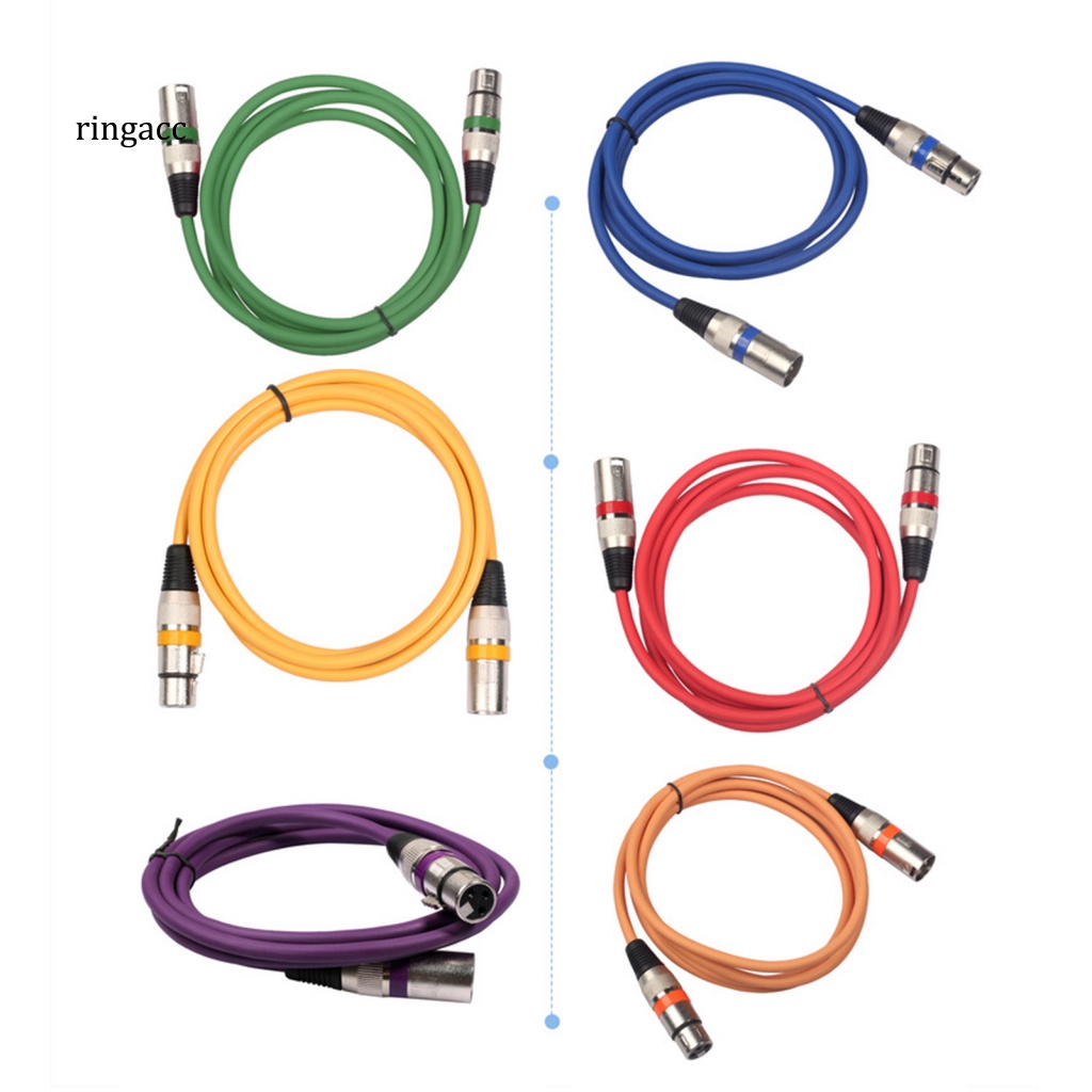 Dây Cáp Âm Thanh Chống Nhiễu 100 / 180cm 3Pin XLR Male Sang Female Cho Micro AUX