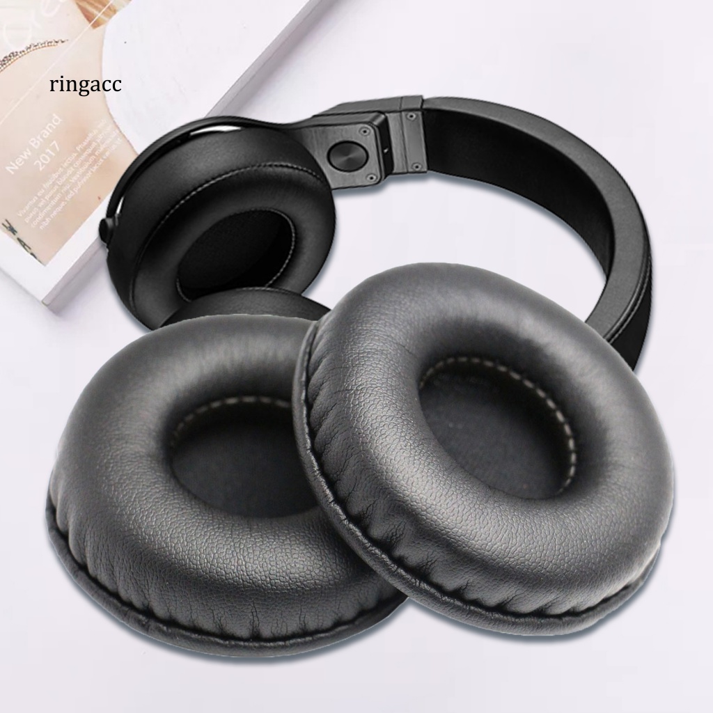 1 Cặp Đệm Tai Nghe Chơi Game Cách Âm Bằng Da Giả Protein 50mm-110mm