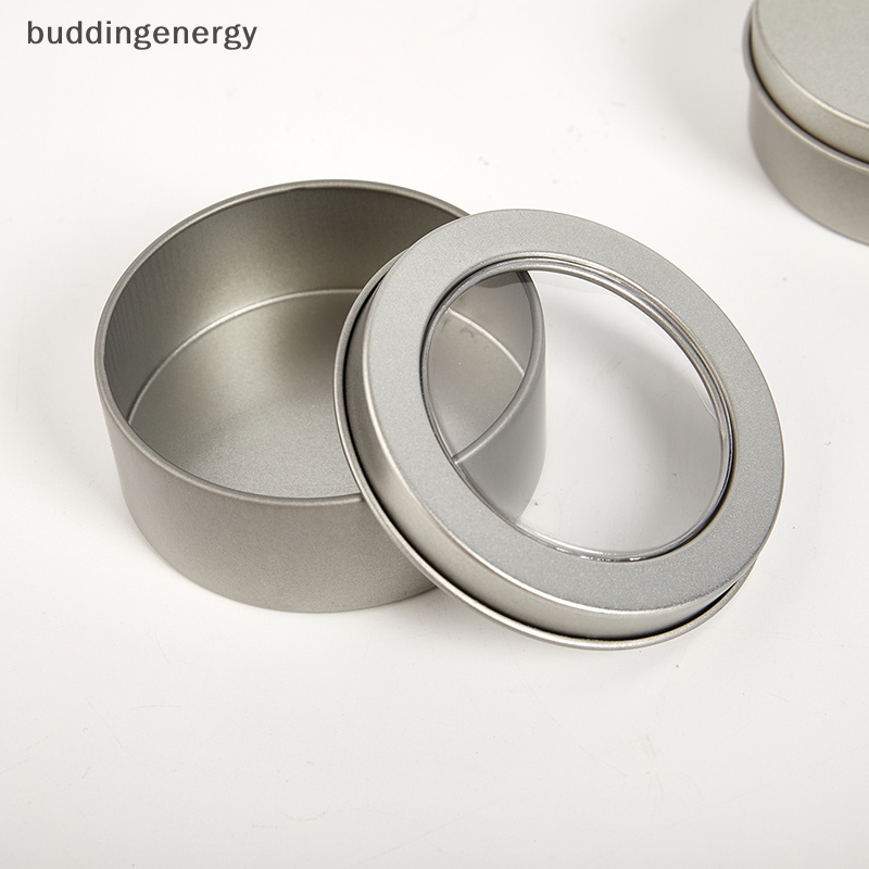 Hộp Đựng Ốc Vít Hình Tròn 65 * 25mm Bằng Nhôm Trong Suốt Tiện Dụng