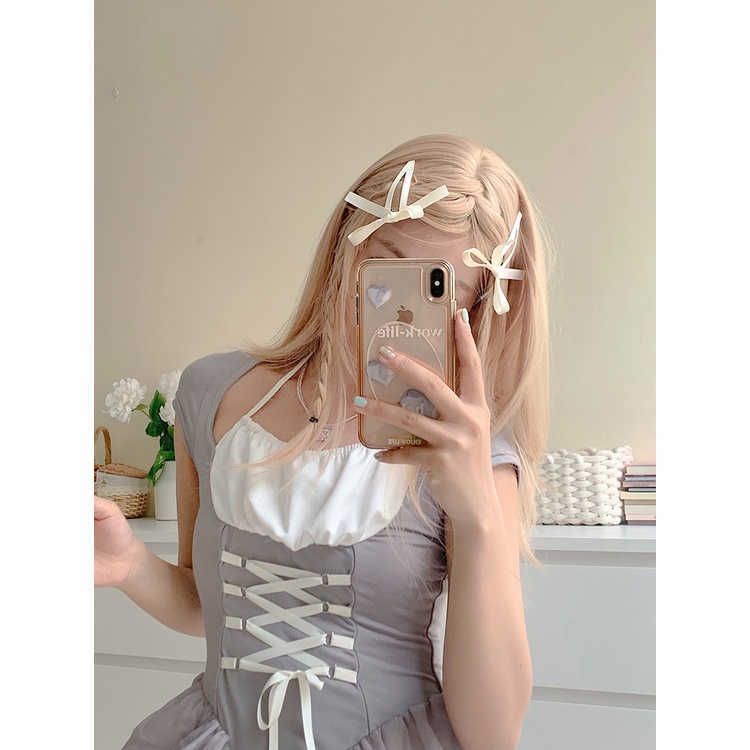 Kẹp Tóc Nơ Ruy Băng Cỡ Lớn Thời Trang Mới 2023 Cho Bé Gái