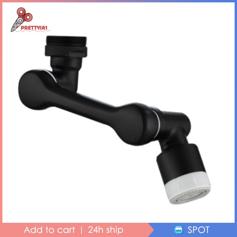 [Prettyia1] Đầu Nối Dài Vòi Nước Với Chế Độ Điều Chỉnh Cho Phòng Tắm