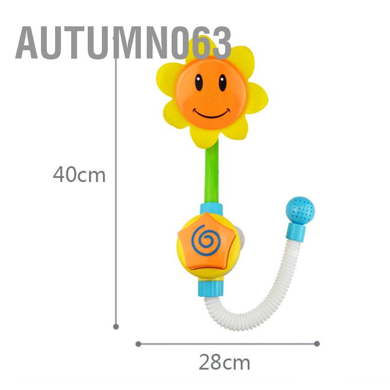 Autumn063 Hướng Dương Cho Bé Tắm Hình Hoạt Dễ Thương Ngoại Dẫn Sử Dụng Bằng Tay Gia Đình