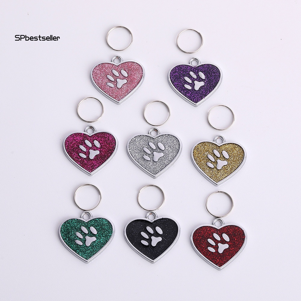 Set 10 Móc Khóa Hình Trái Tim Xinh Xắn Dễ Thương