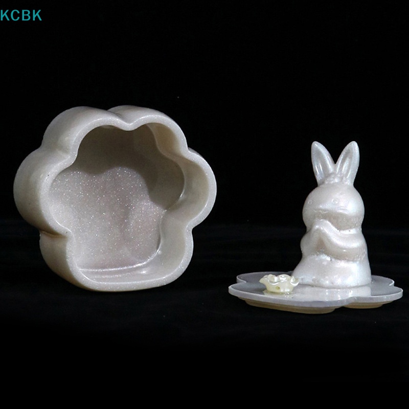 Khuôn Silicone Làm Hộp Đựng Trang Sức Hình Dấu Chân Mèo DIY