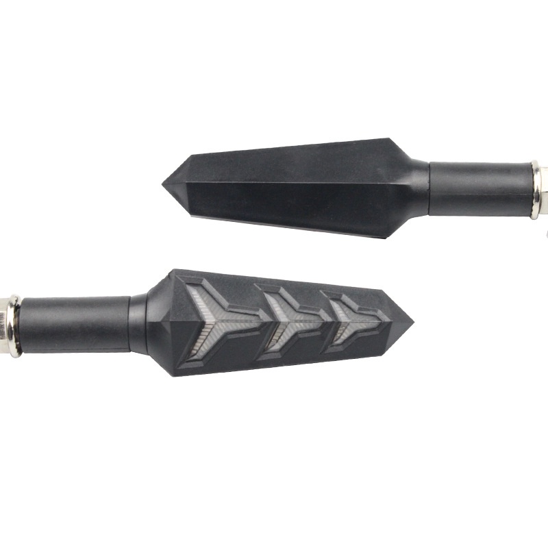 Đèn LED Xi Nhan Hình Xương Cá Chuyên Dụng Cho Xe Mô Tô TVVB