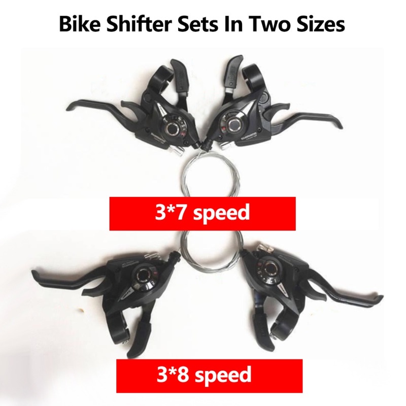 1 Cặp Cần Sang Số 3x7 / 3x8 Cho Xe Đạp Leo Núi