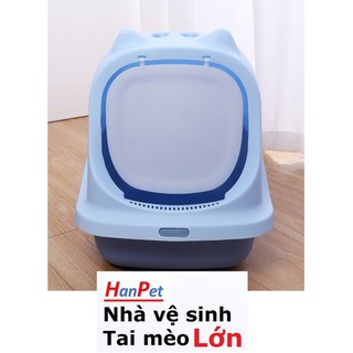Nhà vệ sinh cho mèo siêu lớn (tai mèo)
