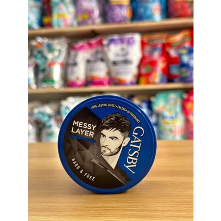 Sáp tạo kiểu tóc Gatsby Hard & Free 75g (GATSBY STYLING WAX HARD & FREE )