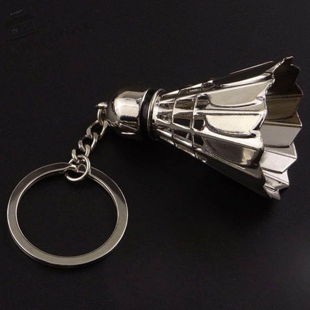 Móc Khóa Quả Cầu Lông AUGUSTINA 3D Bằng Thép Không Gỉ Có Thể Sưu Tầm