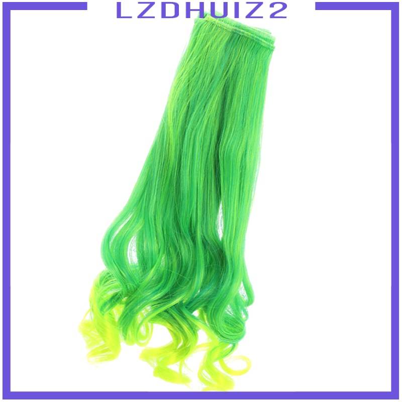 Tóc Xoăn Dài 25x100cm Cho Búp Bê BJD DIY