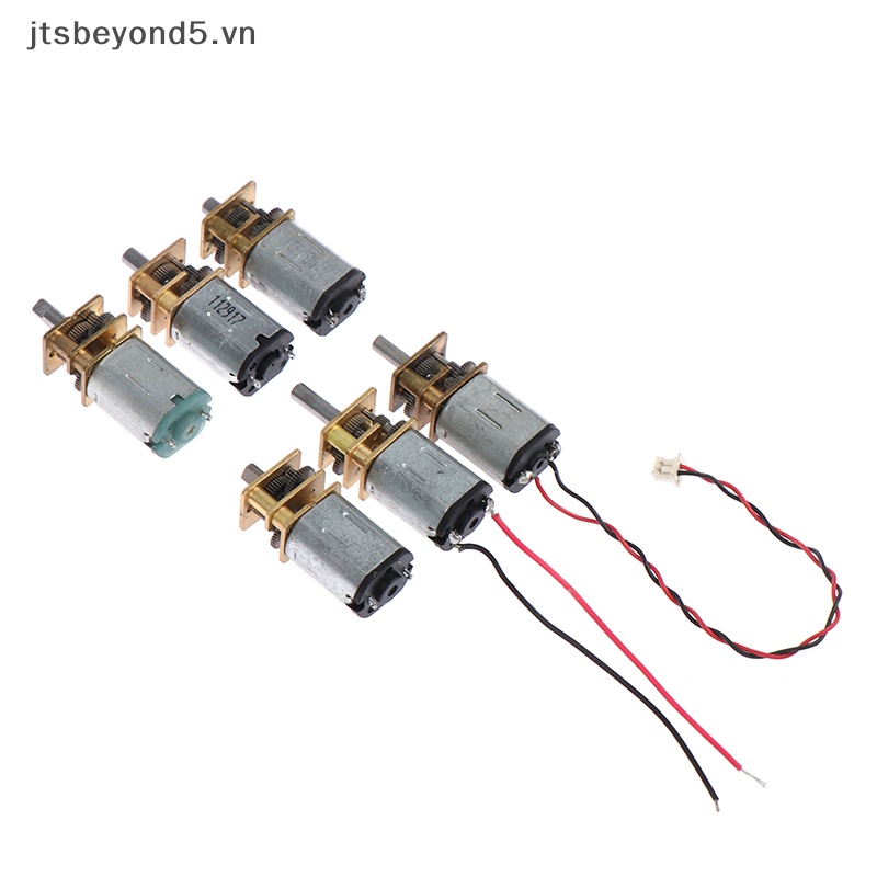 # JY # Micro N20 Gear Motor tốc độ chậm kim loại hộp số giảm tốc động cơ điện tự làm đồ chơi ..