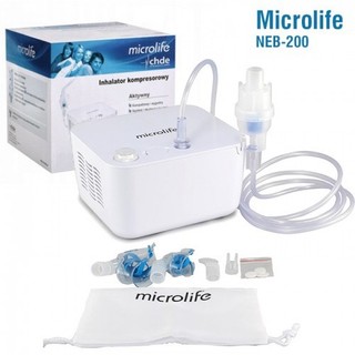 Máy Xông Khí Dung , Xông Mũi Họng Microlife NEB 200, Hàng chính hãng Bảo Hành 3 Năm
