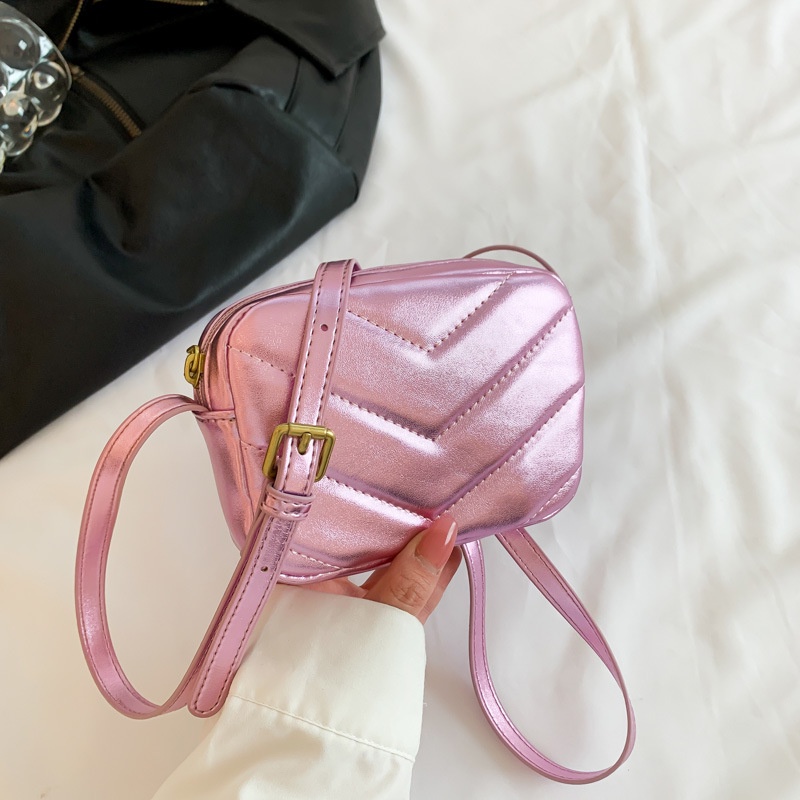 Túi Đeo Chéo Mini Hình Vuông Kiểu Dáng Đơn Giản Thời Trang Dành Cho Nữ