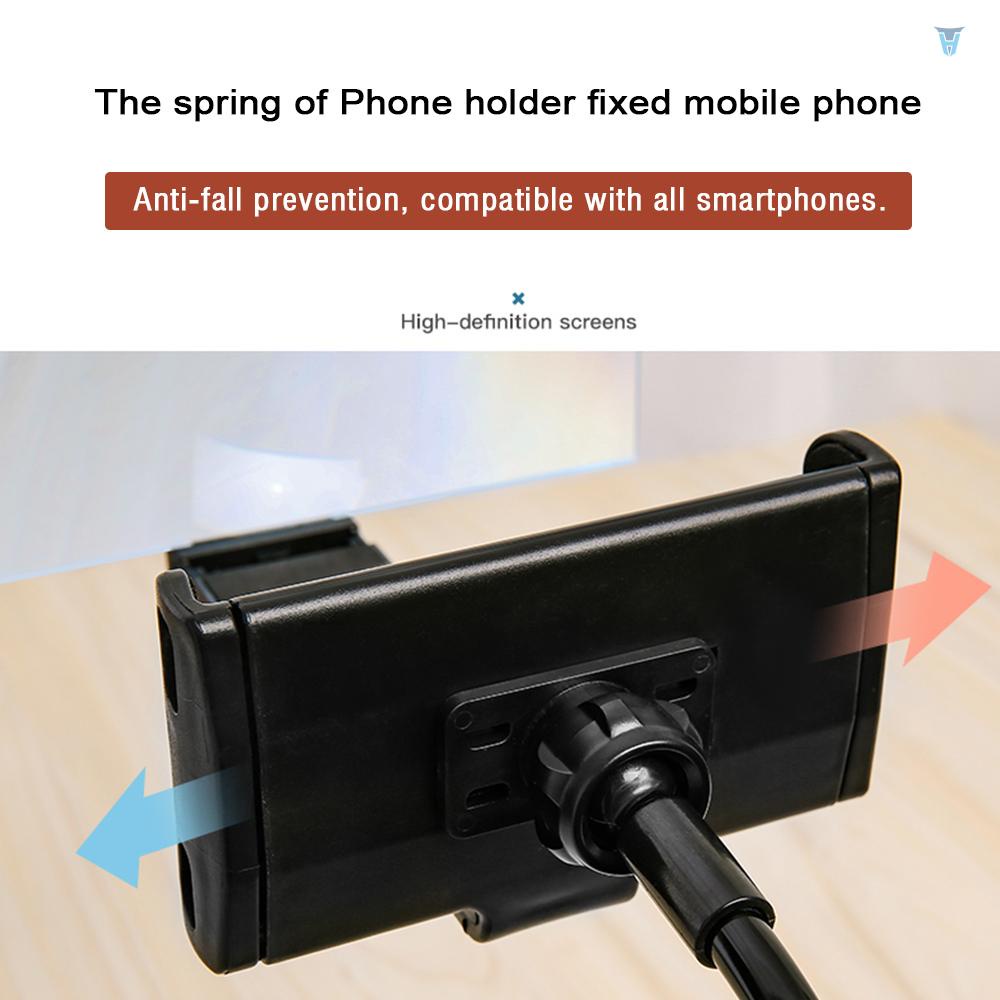 Giá Đỡ Phóng Đại Màn Hình Điện Thoại 8 / 12 inch Cánh Tay Dài Linh Hoạt Xoay 360 Độ