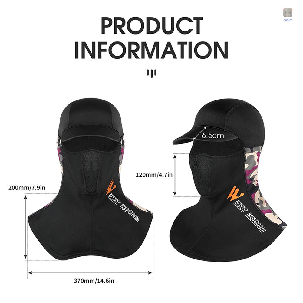 Mũ Trùm Đầu Thể Thao Chống Gió Giữ Ấm Mùa Đông