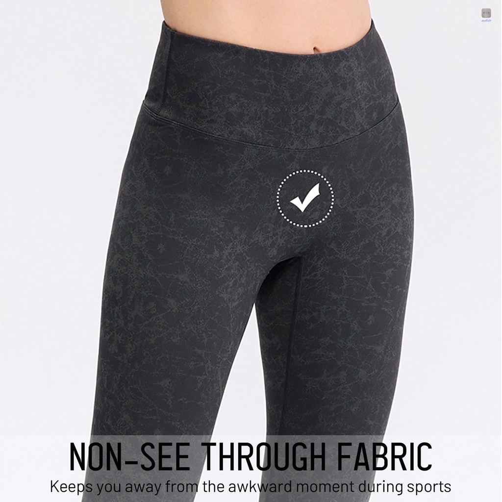 Quần Legging Thể Thao Lưng Cao Chất Liệu Thấm Hút Khô Thoáng Nhanh Chóng