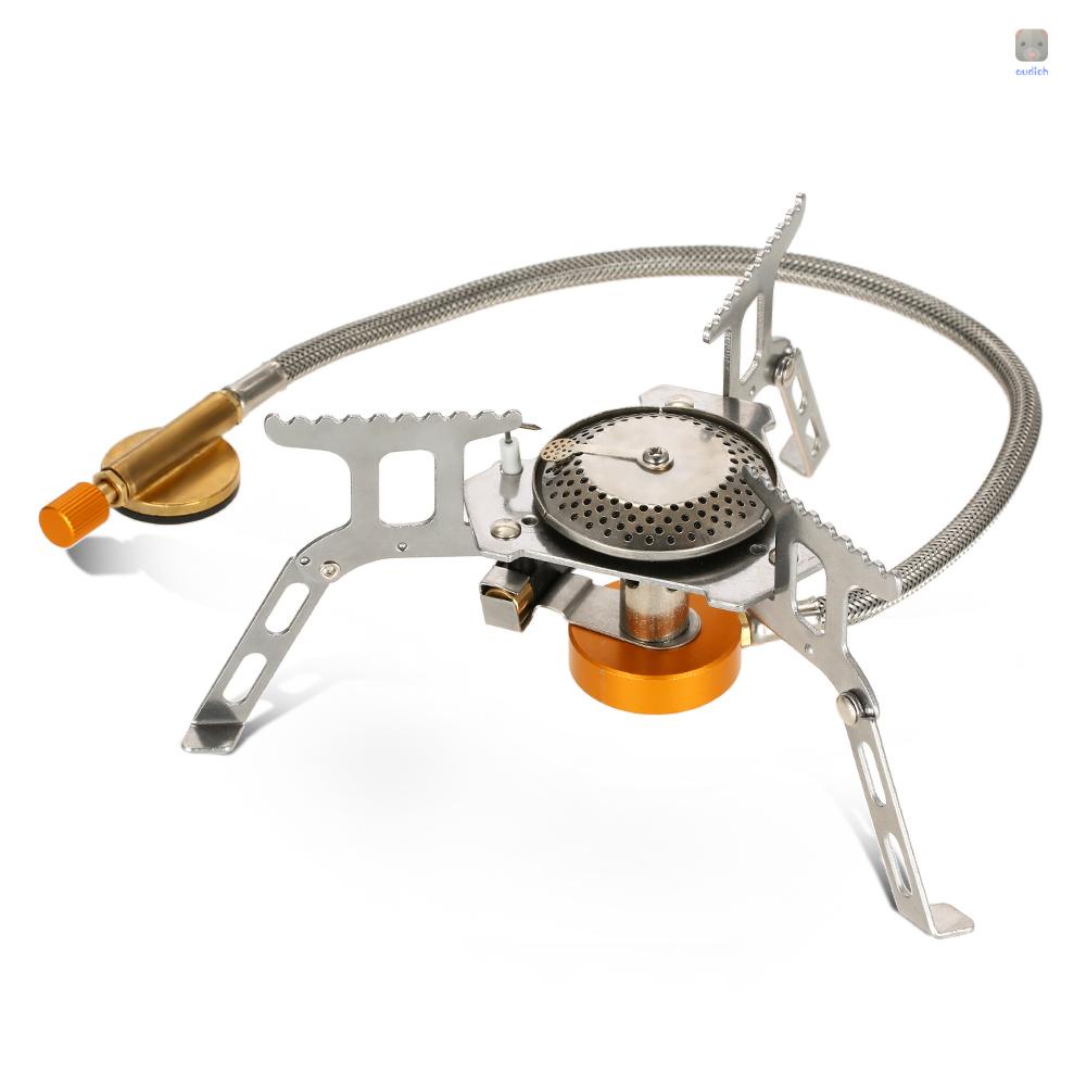 Bếp Gas Bằng Thép Không Gỉ Có Thể Gấp Gọn Tiện Dụng Khi Đi Cắm Trại