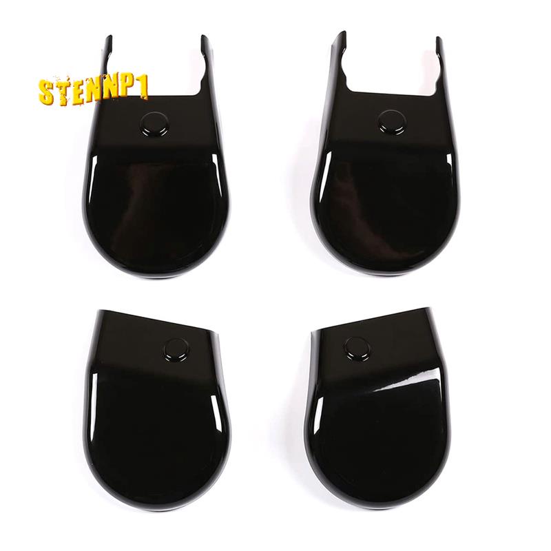 Đối với Toyota Hilux 2015-2021 Giá đỡ ghế chống bụi Cố định Bu lông Nắp trang trí Phụ kiện Màu đen 4PCS