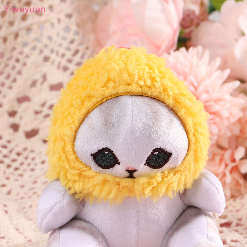 < Yiwuyuan > Kawaii Mofusand Anime Hobby Tempura Tôm Cá Mập Nhồi Bông Dễ Thương Mới